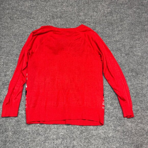 Star Wars R2-D2 Christmas Sweater Red Acrylic Large - Picture 13 of 13